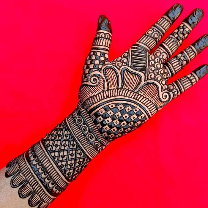 Karwa Chauth Mehndi Design